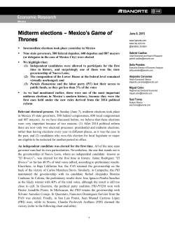 Midterm elections &ndash; Mexico`s Game of Thrones