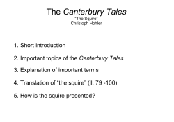 The Canterbury Tales