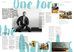 Since co-founding Gestalten in 1995, Robert Klanten has presided