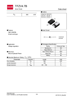 TFZVTR4.7B Datasheet