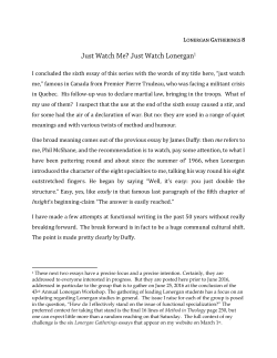 I concluded the sixth essay of this series with the words of my title