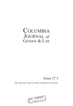 The Embodied Self - Columbia University