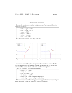 Sections 7.3, 8.1 to 8.3