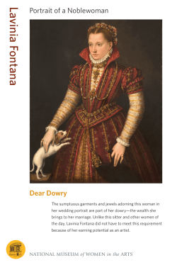 Lavinia Fontana, Portrait of a Noblewoman, ca. 1580