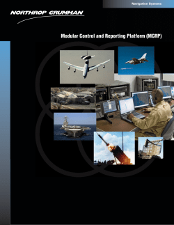 Modular Control and Reporting Platform (MCRP)