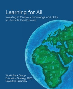 Learning for All - World Bank Group
