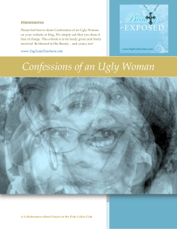 Confessions of an Ugly Woman - Christian Women With Depression