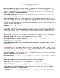 5 May 18 2015 Minutes - City of Lake Bronson