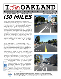 150 MILES - City of Oakland