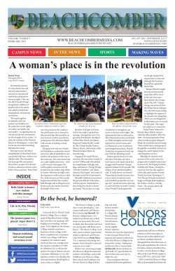 February 2017 Beachcomber - Palm Beach State College