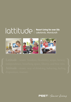noun. - Lattitude Lakelands