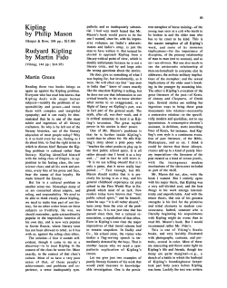 Kipling - Worldview Magazine Archive