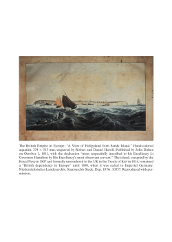 The British Empire in Europe: “A View of