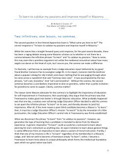 To Learn to Subdue Your Passions