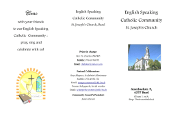 Come English Speaking Catholic Community