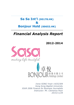 Financial Analysis Report