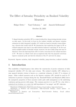 The Effect of Intraday Periodicity on Realized Volatility Measures