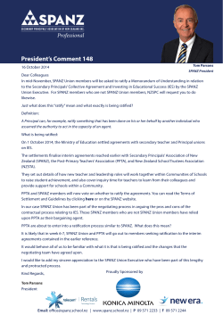 President`s Comment 148 161014