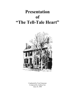 Presentation of &ldquo;The Tell