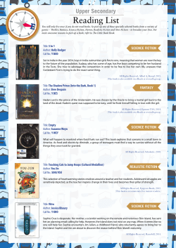 Reading List