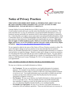 Notice of Privacy Practices