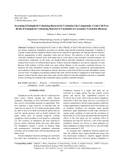 Full Text - IDOSI Publications