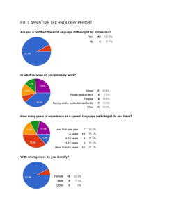 FULL ASSISTIVE TECHNOLOGY REPORT: