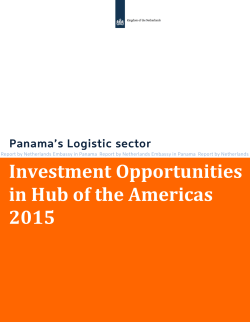 Panama`s Logistic Sector - Internationaal Ondernemen