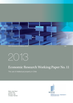 Economic Research Working Paper No. 11