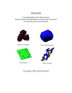 MESOSIM Documentation