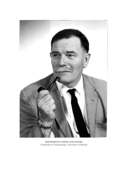 SHEPPARD SUNDERLAND FRERE &copy; Institute of