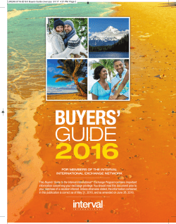ii buyers` guide - Interval International