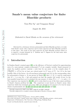 Smale`s mean value conjecture for finite Blaschke products