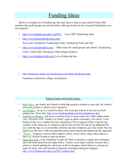 Funding Ideas - Berry College