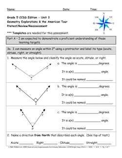 Name: Date: Time: . Grade 5 CCSS Edition