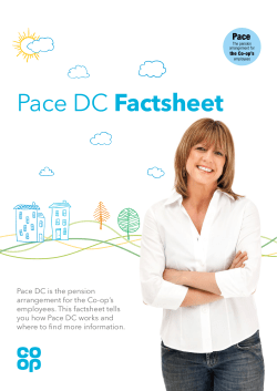 Pace DC Factsheet - The Co