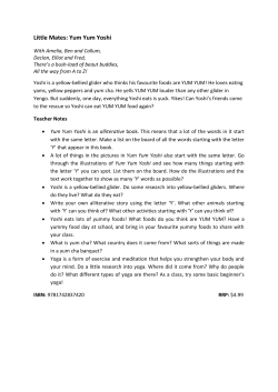 Little Mates: Yum Yum Yoshi