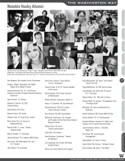 Notable Husky Alumni