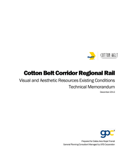 Cotton Belt Corridor Regional Rail