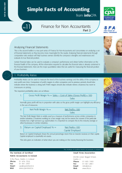 SFA InfoLeaflets