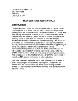 LAURYSEN KITCHENS LTD. 2415 Carp Road, Stittsville, Ontario