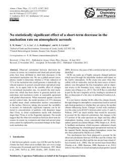 No statistically significant effect of a short