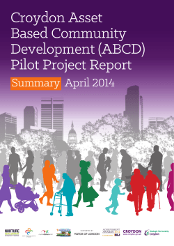 Croydon Asset Based Community Development