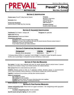 Prevail&trade; 1-Step