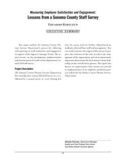 Measuring Employee Satisfaction and Engagement