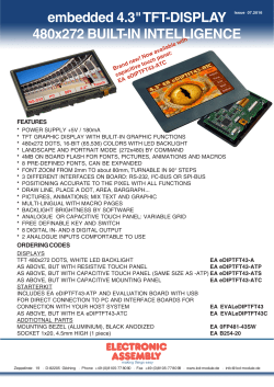 EA eDIPTFT43-A - ELECTRONIC ASSEMBLY