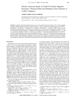 Density Functional Study of Cobalt-59 Nuclear