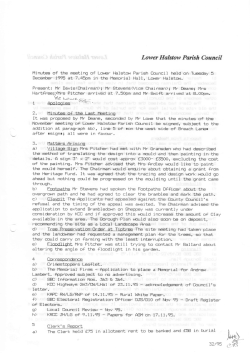 - Lower Halstow Parish Council