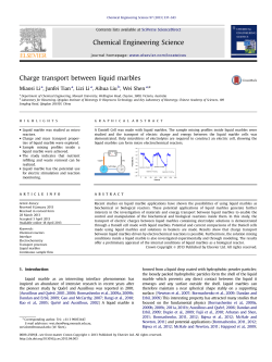 Charge transport between liquid marbles - QIBEBT-IR