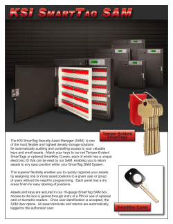 ksi smarttag sam - Key Systems, Inc.